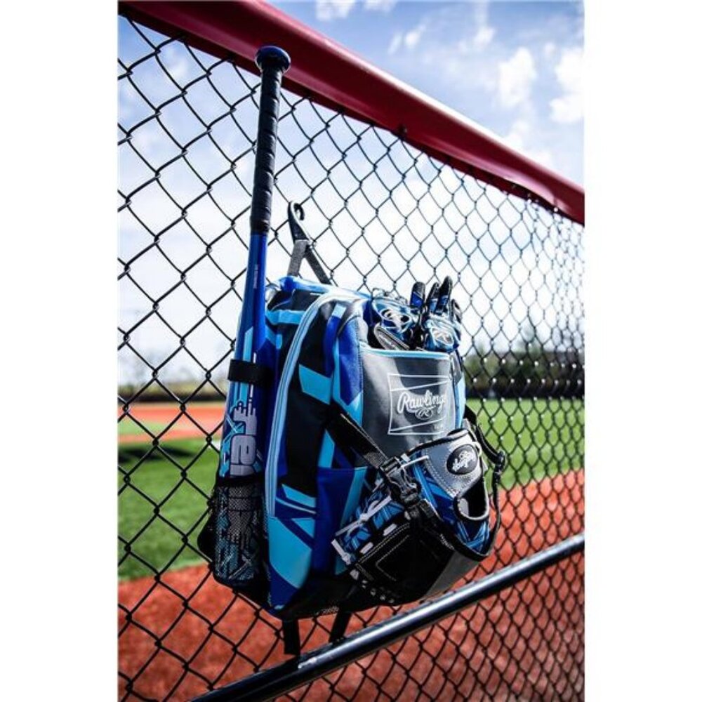 Baseball & Softball Equipment Bag | T-Ball / Rec / Travel | Backpack - Picture 4 of 8